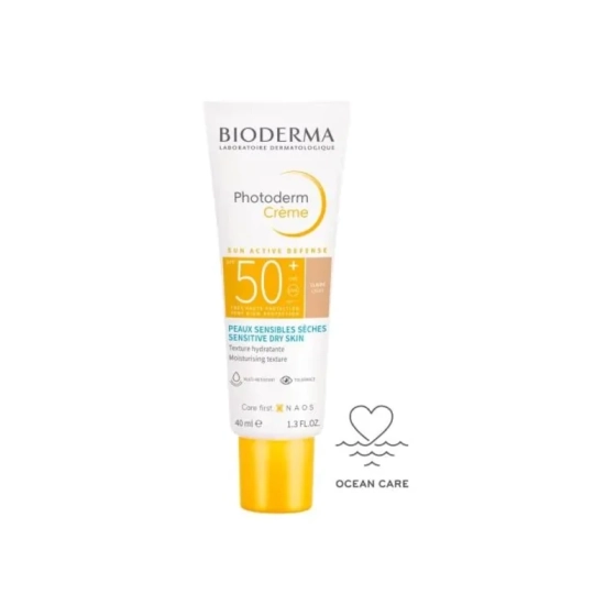 Bioderma Photoderm Creme Слънцезащитен крем SPF50+ светъл цвят 40 мл