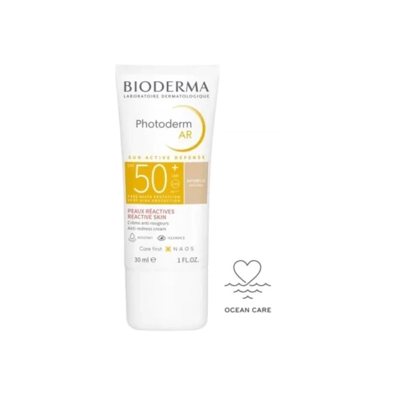 Bioderma Photoderm AR Слънцезащитен крем за лице за чувствителна и реактивна кожа SPF50+ 30 мл