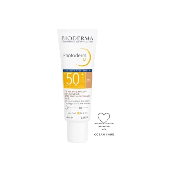 Bioderma Photoderm M Слънцезащитен крем при пигментации SPF50+ златист цвят 40 мл
