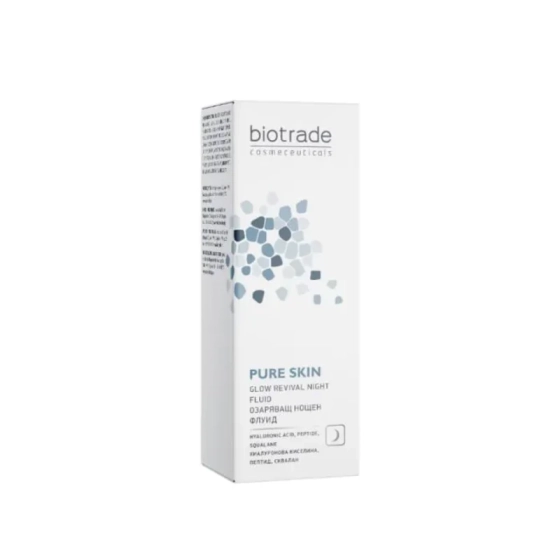 Pure Skin озаряващ нощен флуид 50мл biotrade
