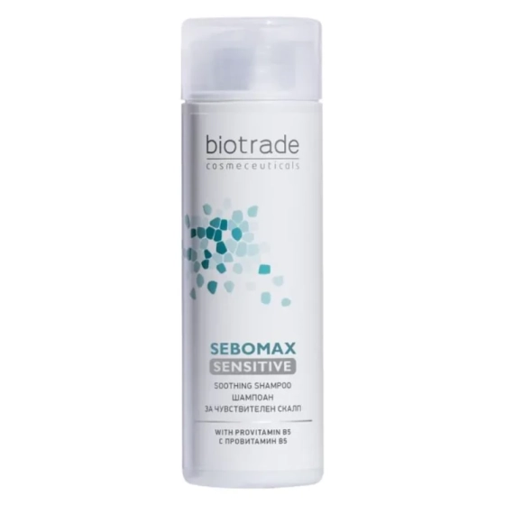 Себомакс сензитив шампоан за чувствителен скалп 200мл biotrade