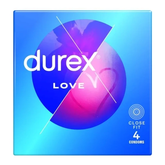 Презервативи durex love х 4