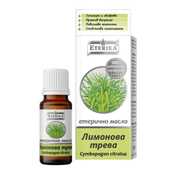 Масло от лимонова трева 10мл етерика
