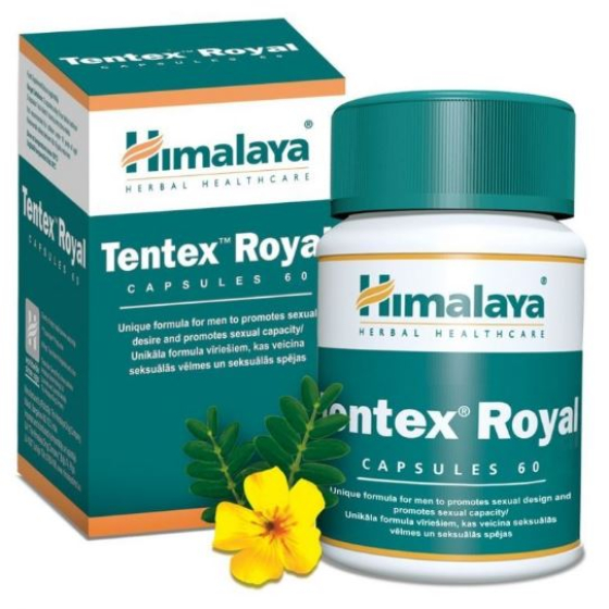 Тентекс Роял  таблетки подпомага функцията на мъжката полова система х60 Himalaya