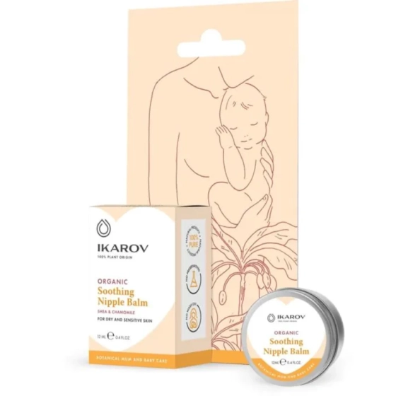 Балсам за зърна био успокояващ 12мл икаров