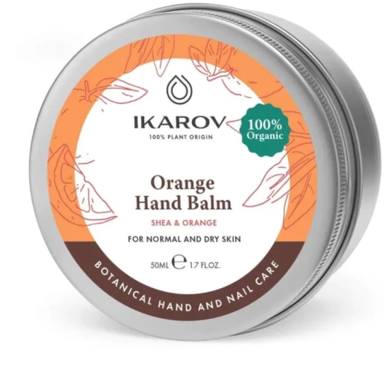 Балсам за ръце ший и портокал био 50мл икаров
