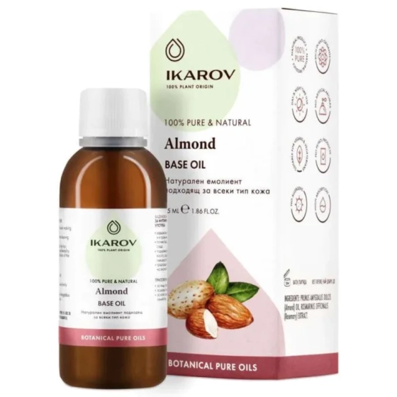 Масло бадемово 55мл икаров