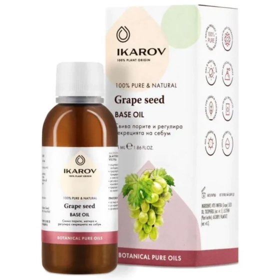 Масло гроздови семена 55мл икаров