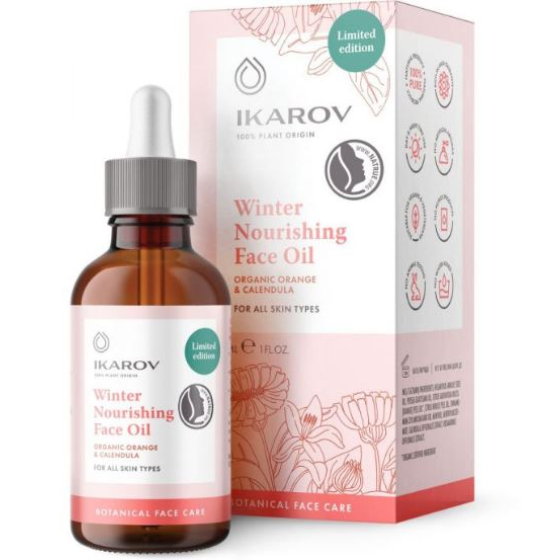 Масло за лице зимно подхранващо 30мл икаров