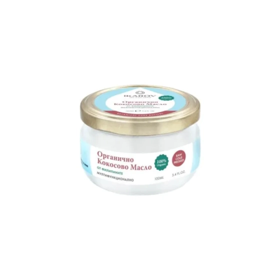 Масло кокосово био 100мл икаров