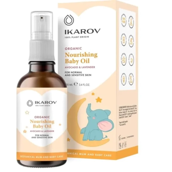 Олио бебешко био авокадо и лавандула 100мл икаров