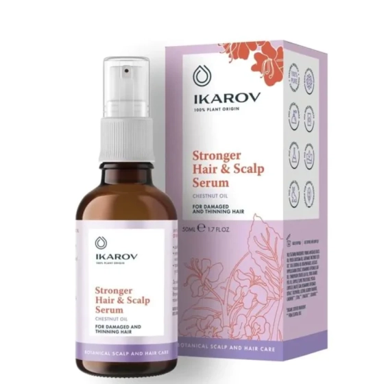 Серум за коса с масло от кестен 50мл икаров