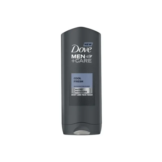 Dove Men+ Care Cool Fresh Освежаващ душ-гел за лице и тяло за мъже 250 мл