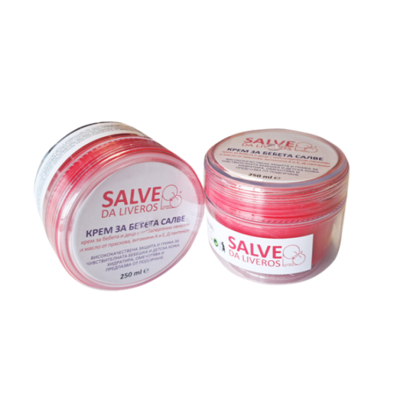Салве Крем за бебета с масло от праскова 250 мл