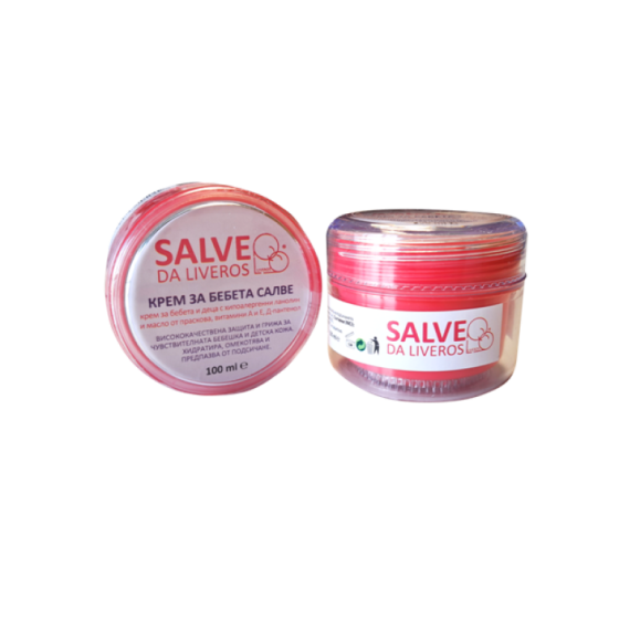 Салве Крем за бебета с масло от праскова 100 мл