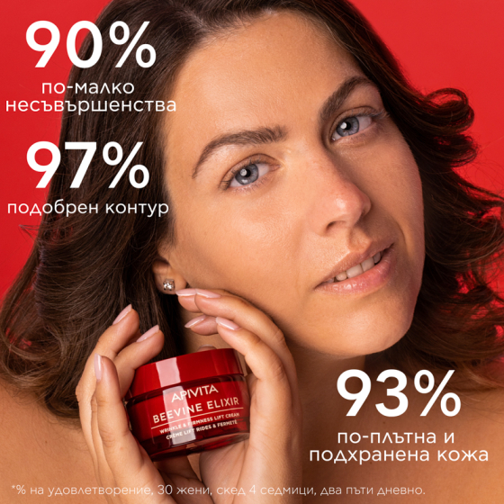 Apivita Beevine Elixir Коригиращ и стягащ крем с богата текстура 50 мл