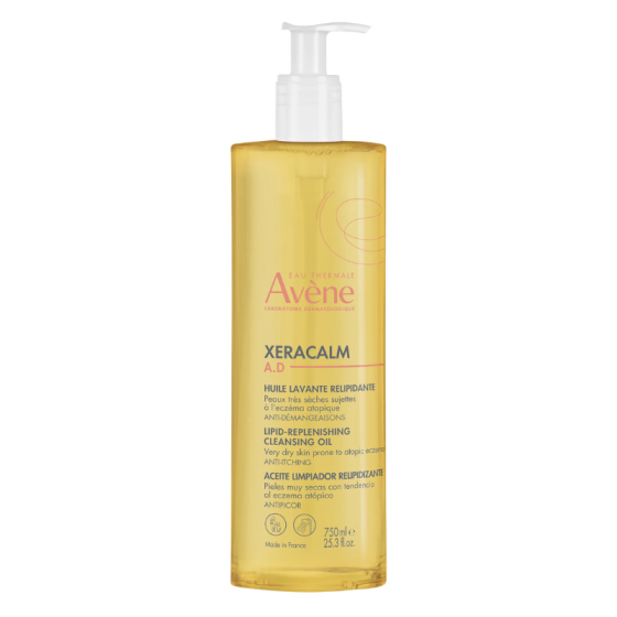Avene XeraCalm A.D. релипидиращо почистващо олио 750мл