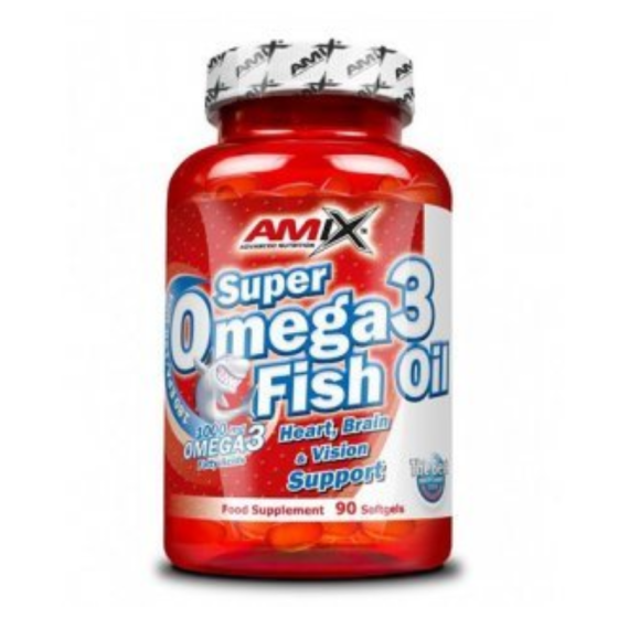 Amix super omega3 fish oil капсули х90
