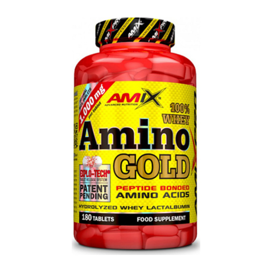 Amix amino whey gold таблетки х180