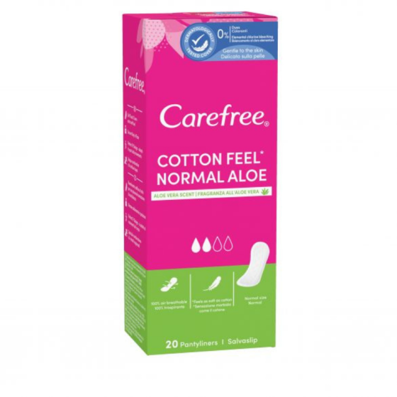 Carefree ежедневни превръзки Aloe 20 бр.