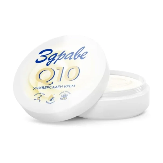 Универсален хидратиращ крем ЗДРАВЕ Q10 145 мл