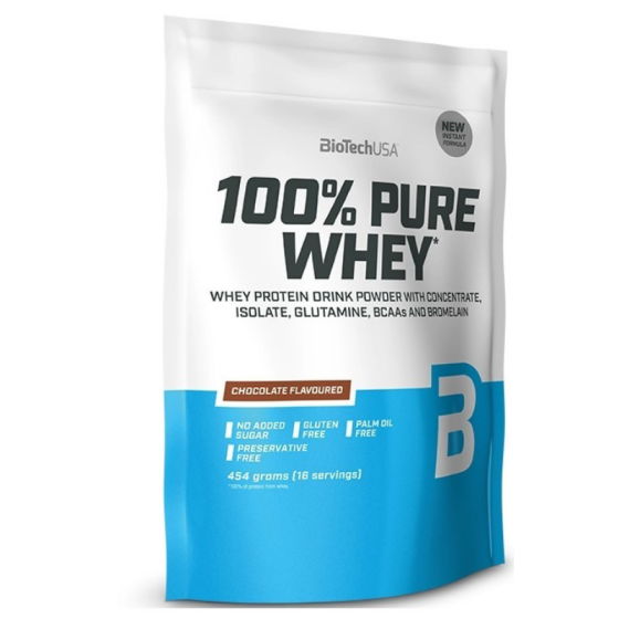 Biotech USA 100% pure whey 0.454 Chocolat