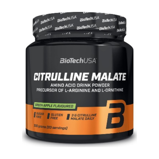 Biotech USA citrulline malate 300g Green apple
