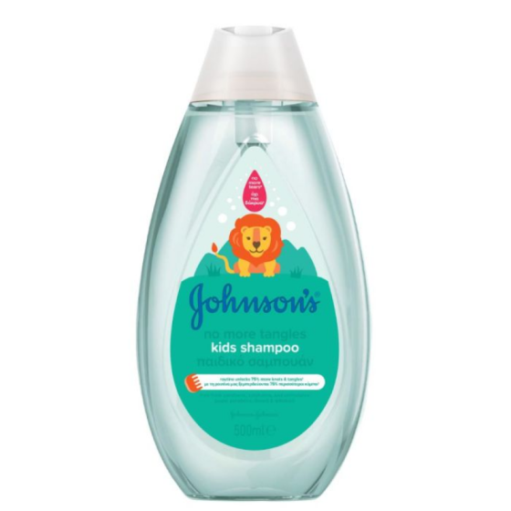 Johnson’s No More Tangles Детски шампоан за лесно разресване 500мл