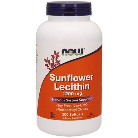 Sunflower lecithin софтгел 1200мг х200