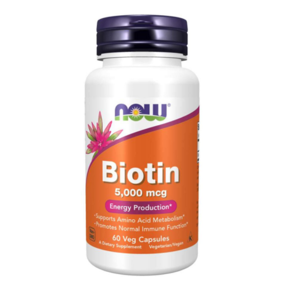 Biotin капсули 5000мкг х60