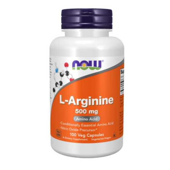 L-Arginine капсули 500мг х100