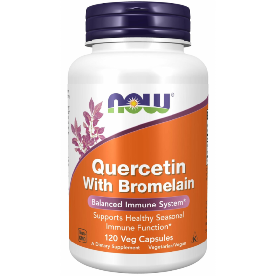 Quercetin+bromelain капсули х120