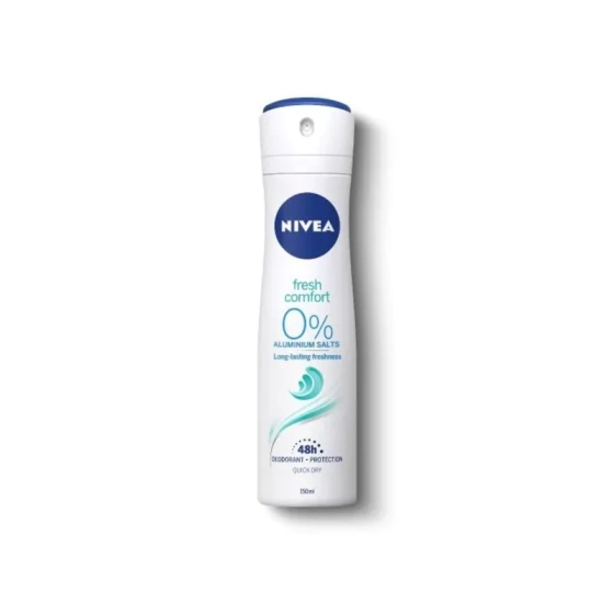 Nivea fresh comfort дезодорант спрей против изпотяване за жени 150мл