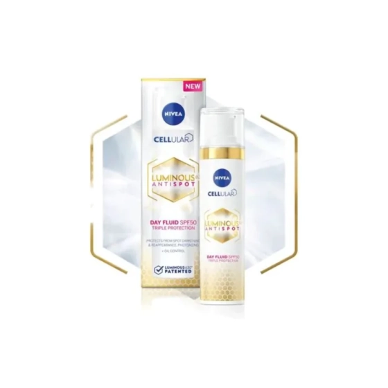 Nivea cellular luminous дневен флуид срещу пигментни петна SPF50+ 40мл