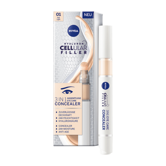 Nivea cellular 3in1 околоочен крем светъл 15мл