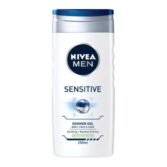 Nivea men sensitive душ-гел за мъже 250мл