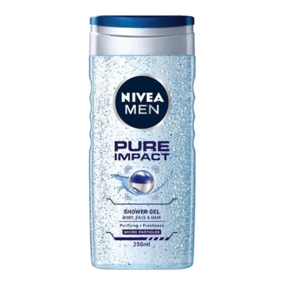 Nivea men pure impact душ-гел за мъже 250мл