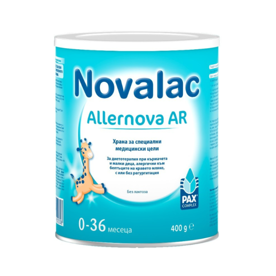 Novalac Allernova AR Храна за специални медицински цели 400г