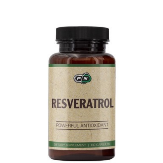 Ресвератрол 50 мг капсули х 60 Pure Nutrition