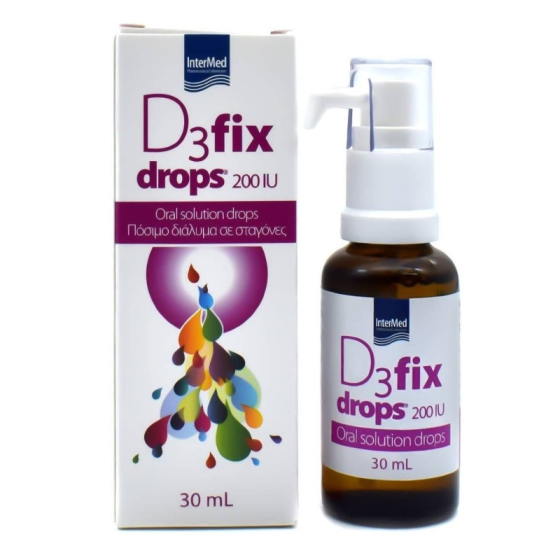 Витамин D3 Fix Extra 200IU капки 30МЛ