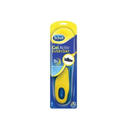 Scholl Gel Activ Мъжки стелки за всеки ден 2 бр