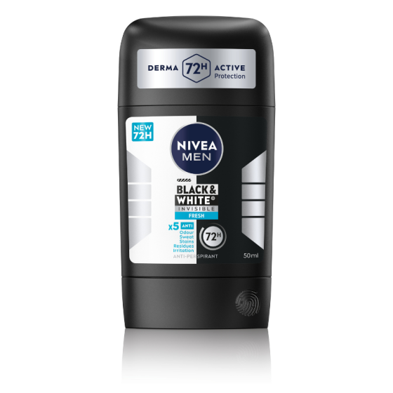 Nivea Men invisible black&white original мъжки део стик 50мл