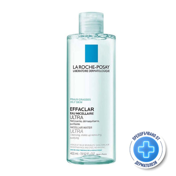 La Roche-Posay effaclar мицеларна вода ultra мазна кожа 400мл 412516
