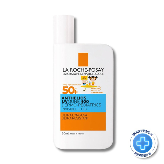 La Roche-Posay Anthelios Uvmune 400 Dermo-Pediatrics слънцезащитен флуид за деца SPF 50+ 50мл 886307