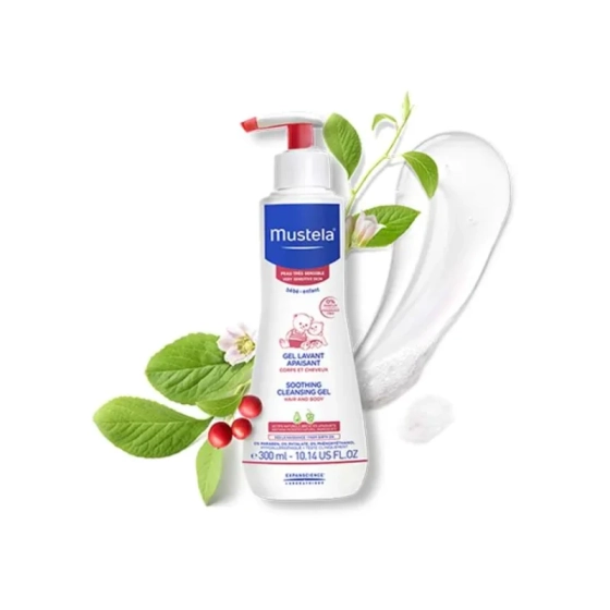 Mustela измиващ гел за коса и тяло 300мл