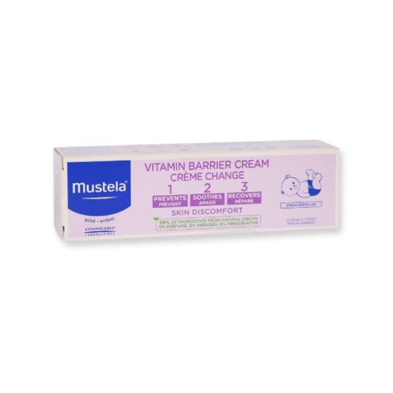 Mustela крем против подсичане 1-2-3 50мл