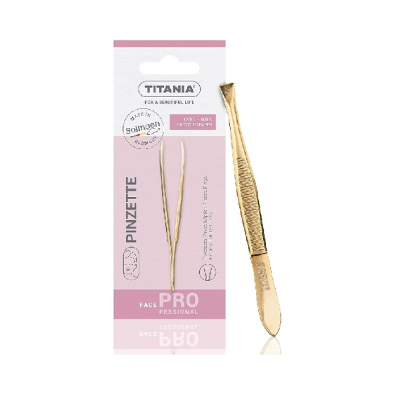 Titania пинсета 1060/GA права зл.връх