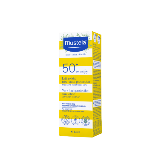 Mustela слънцезащитен лосион SPF50 100мл