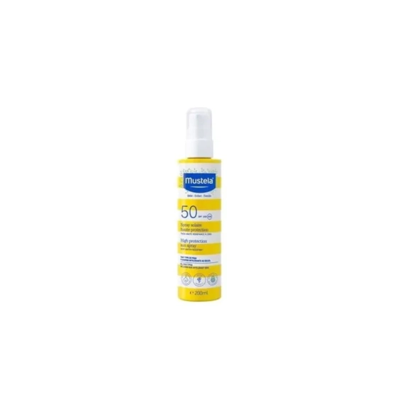 Mustela слънцезащитен спрей SPF50 200мл