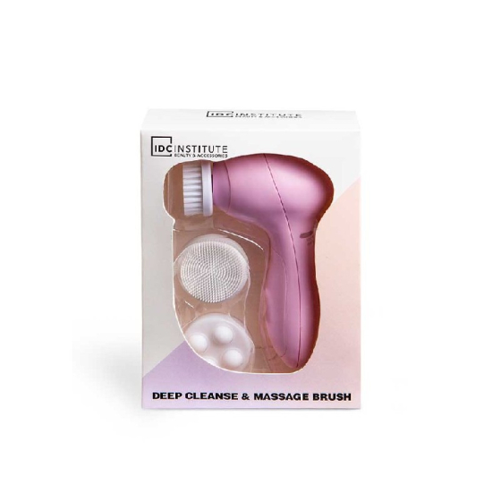 IDC Institute електрическа четка за почистване на лице с 3 приставки